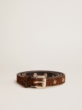 Load image into Gallery viewer, Molly Belt in Brown Leopard
