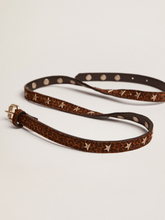 Load image into Gallery viewer, Molly Belt in Brown Leopard
