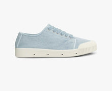Load image into Gallery viewer, Low Top Washed Heavy Twill Trainers in Blue
