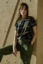 Load image into Gallery viewer, Easy Vintage Tee in Camo Army
