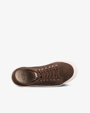 Load image into Gallery viewer, High Top Silky Suede Trainers in Chocolate
