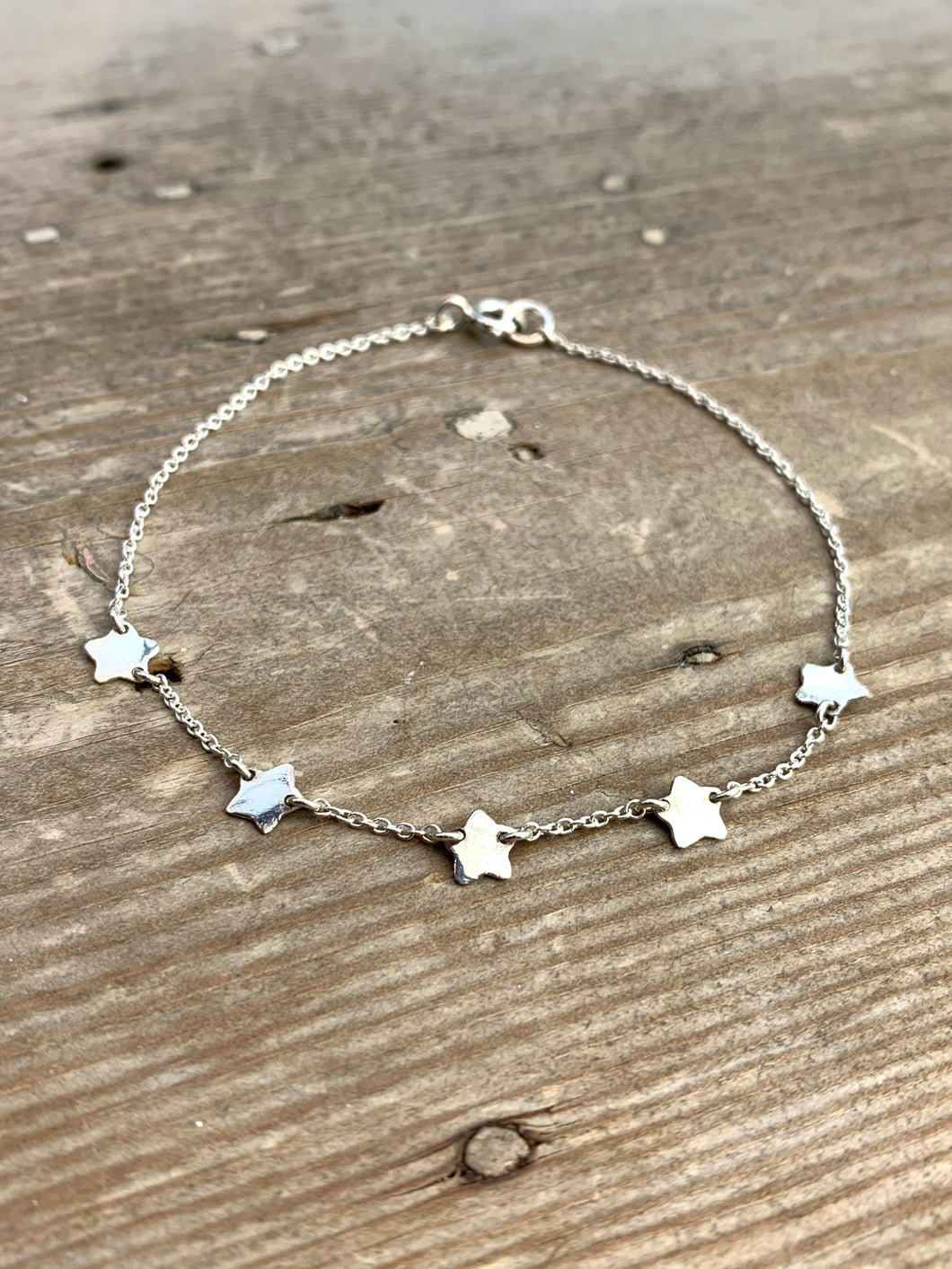Star Bracelet in Silver