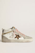 Load image into Gallery viewer, Mid Star Trainers in White/ Beige/ Brown
