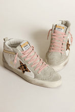 Load image into Gallery viewer, Mid Star Trainers in White/ Beige/ Brown
