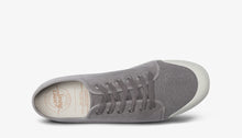 Load image into Gallery viewer, Low Top Washed Heavy Twill Trainers in Mastic Beige
