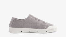 Load image into Gallery viewer, Low Top Washed Heavy Twill Trainers in Mastic Beige
