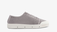 Load image into Gallery viewer, Low Top Washed Heavy Twill Trainers in Mastic Beige
