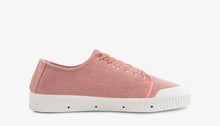 Load image into Gallery viewer, Low Top Washed Heavy Twill Trainers in Old Pink

